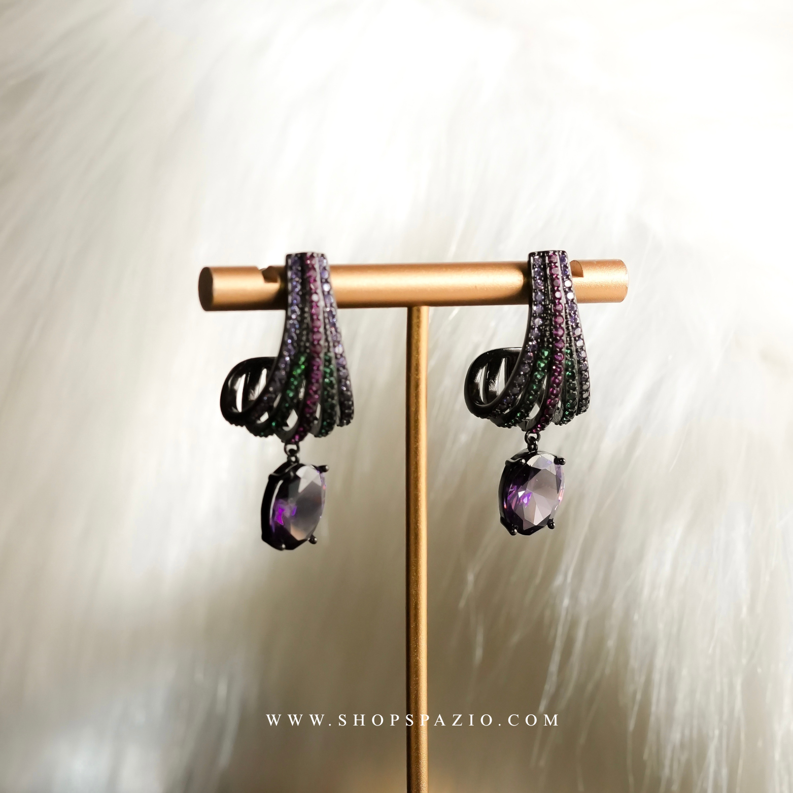 Midnight Cascade Earrings