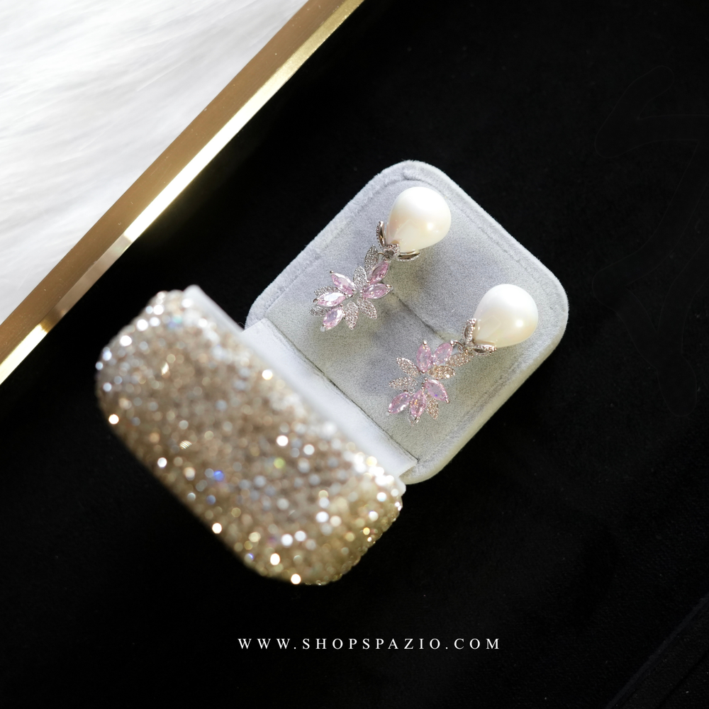 Pearl Raw Earrings