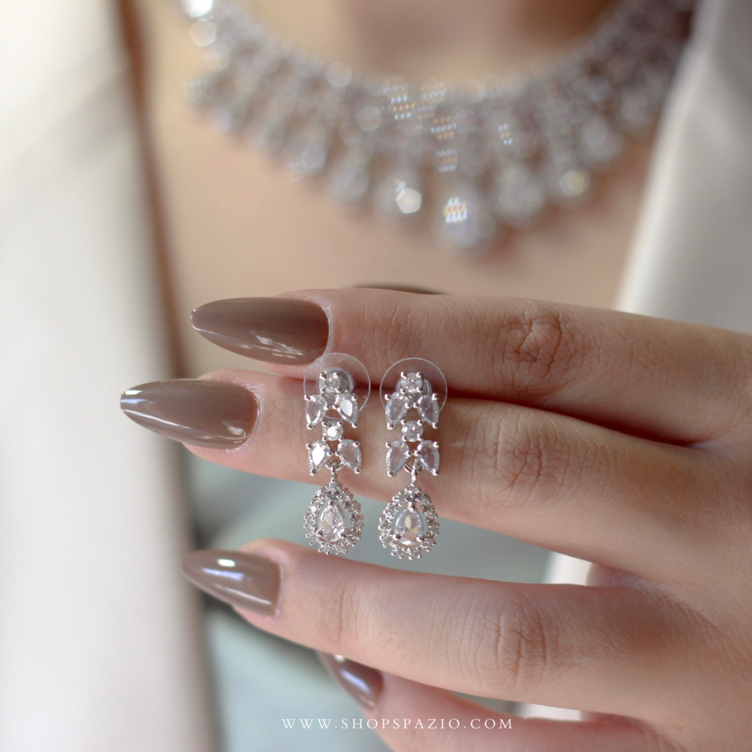 CZ Elegance Necklace Set