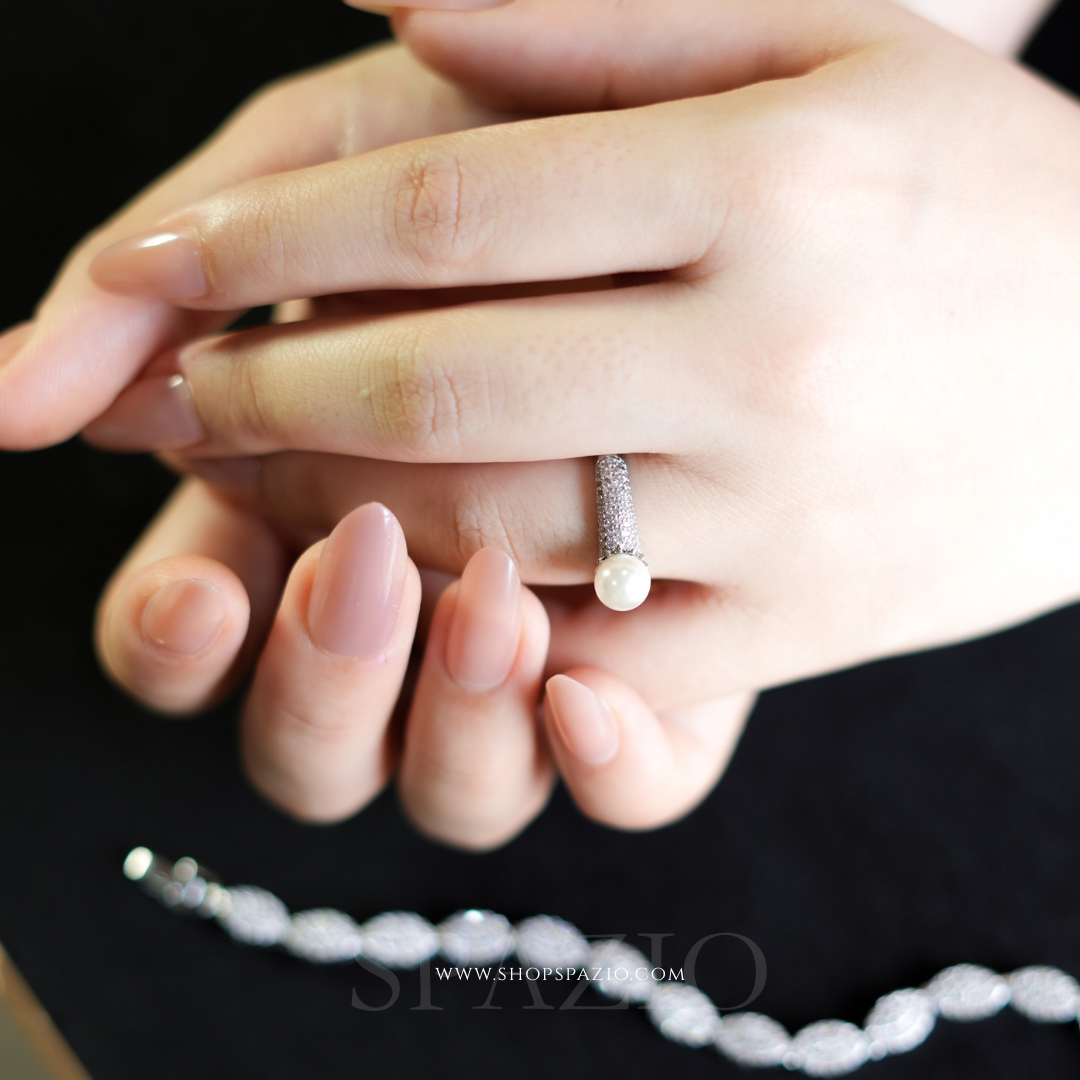 Pearl Étoile Ring - Adjustable