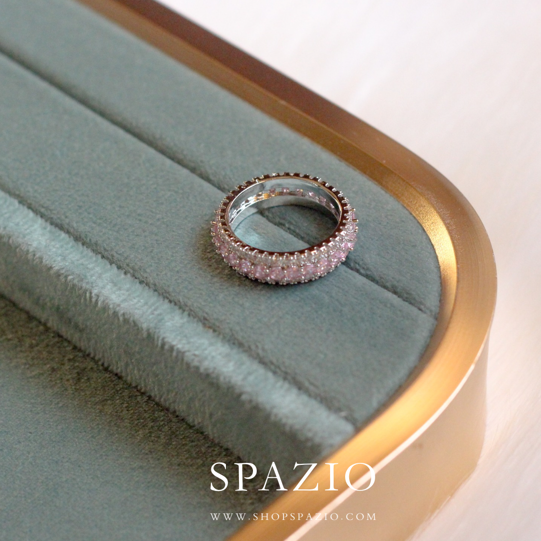 Blush Radiance CZ Band