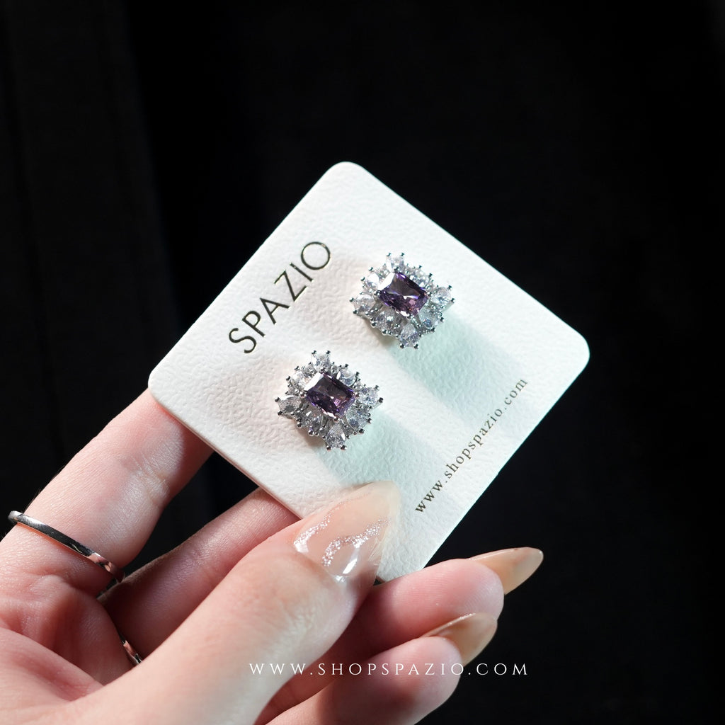 Purple Heritage Studs