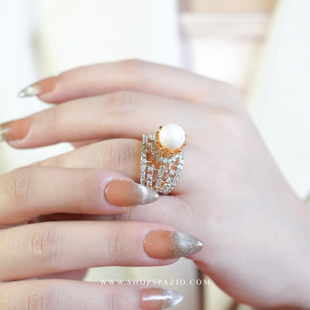 Pearl Dynasty Ring