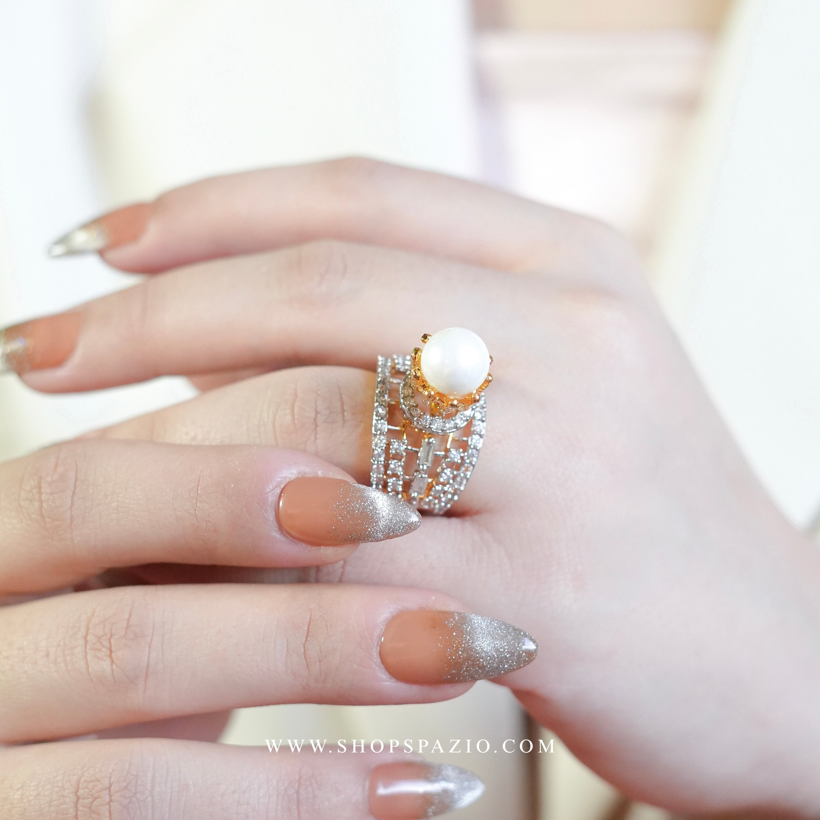 Pearl Dynasty Ring