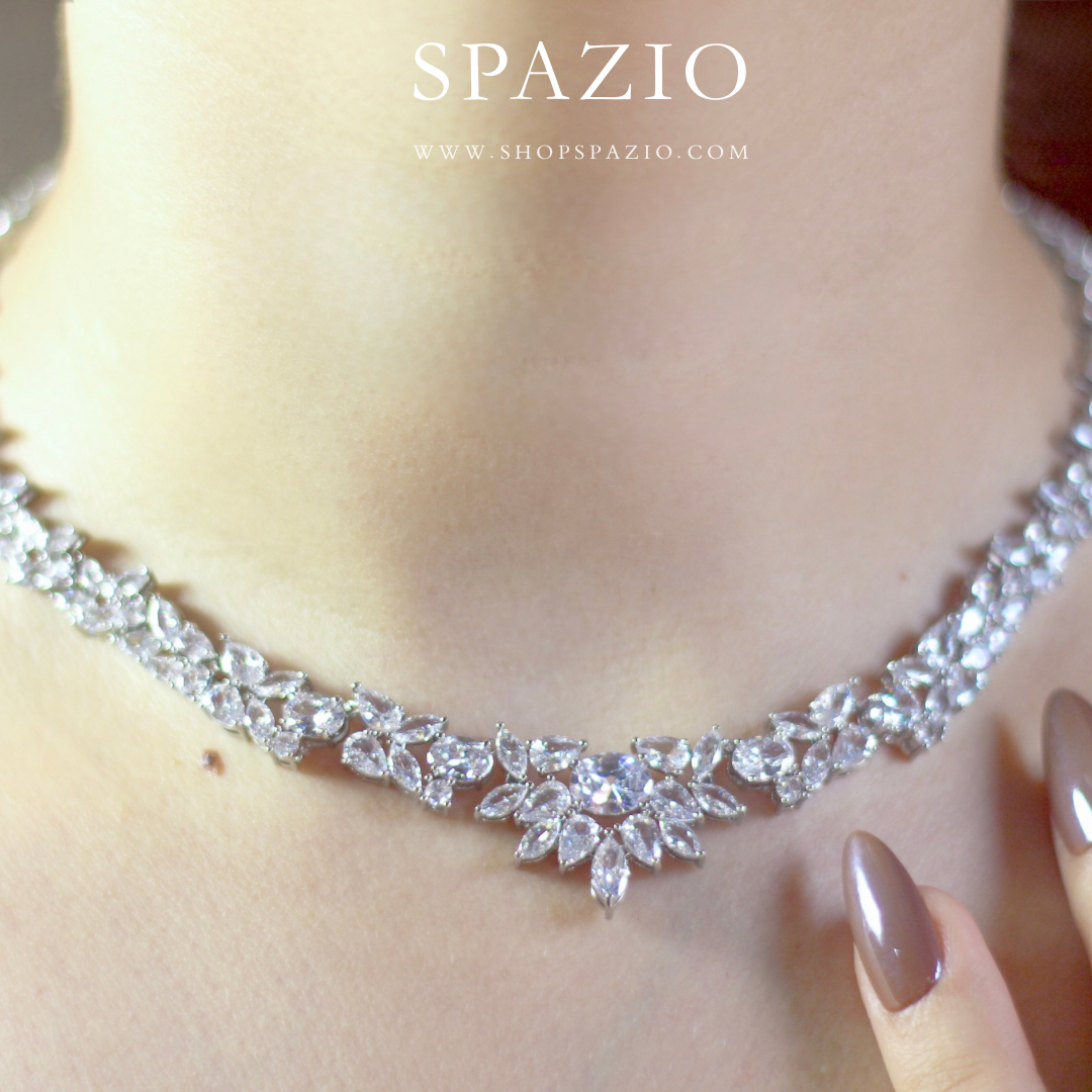 CZ Royal Necklace Set