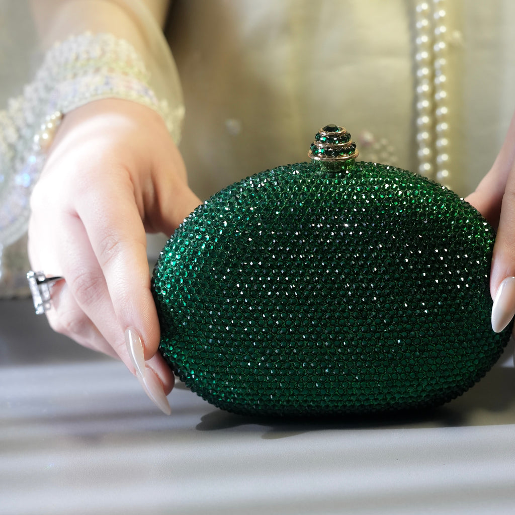 Cocktail Clutch - Green