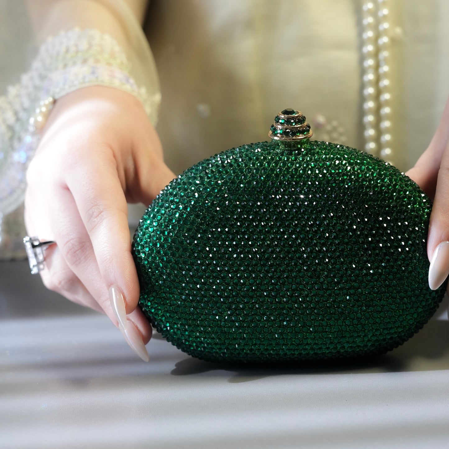 Cocktail Clutch - Green