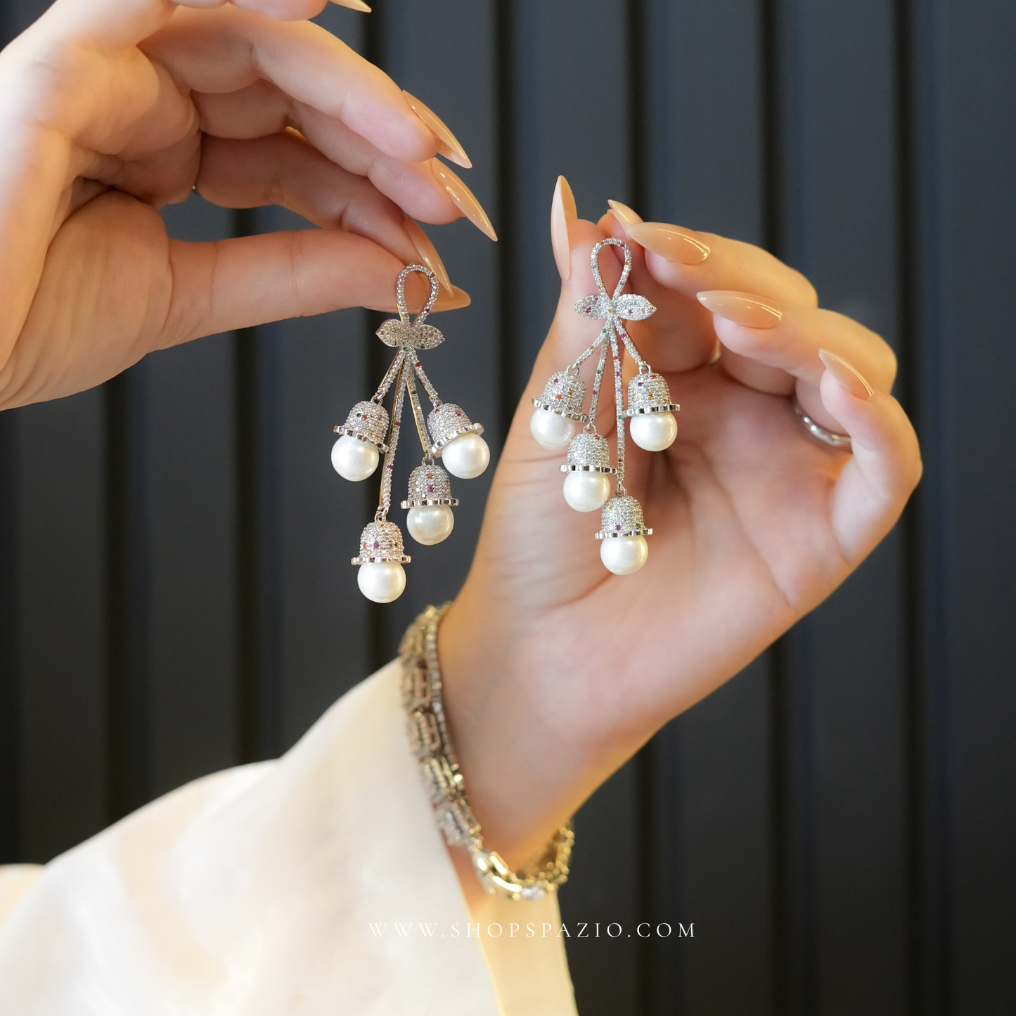 Pearl Tassel Earrings