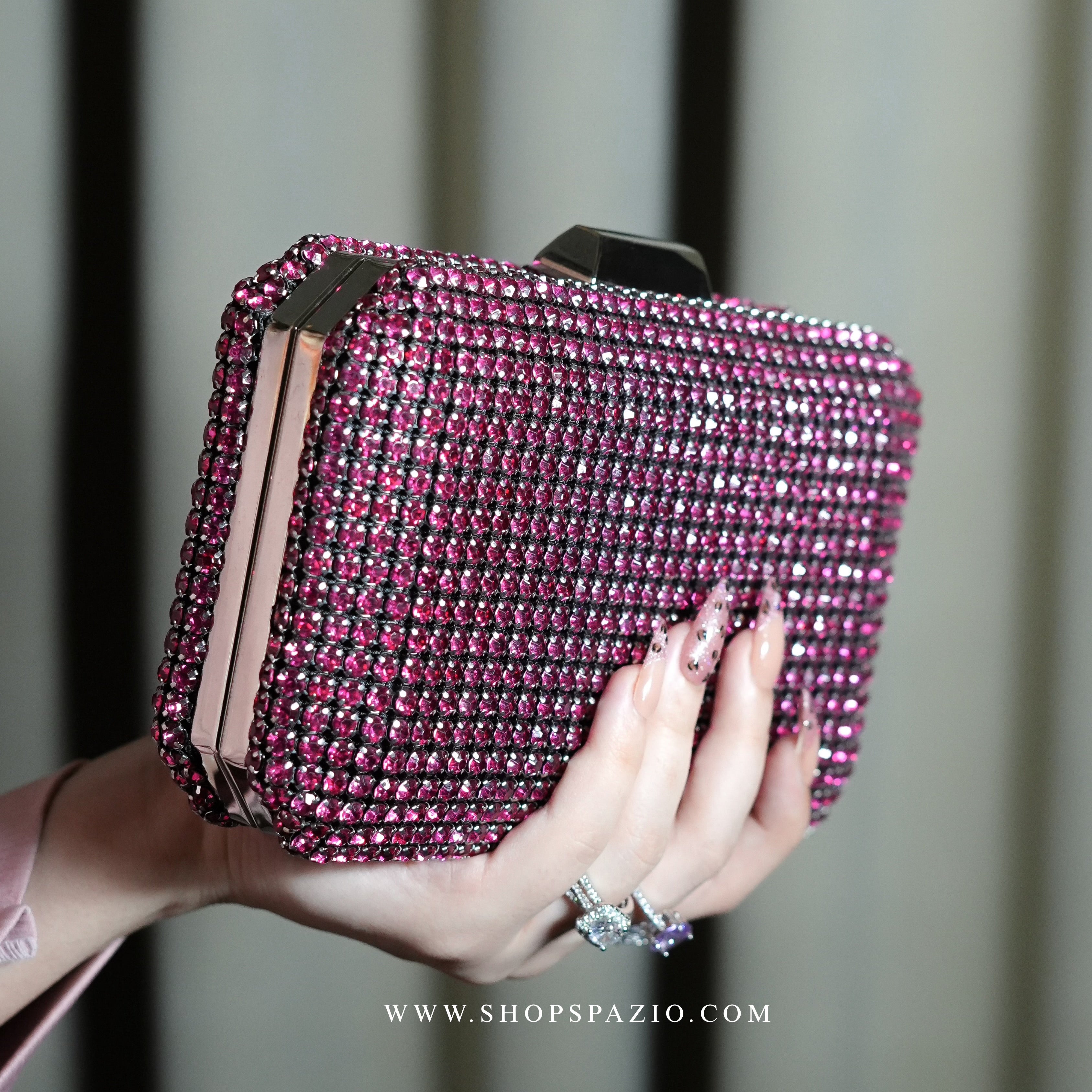 Rosé Radiance Clutch