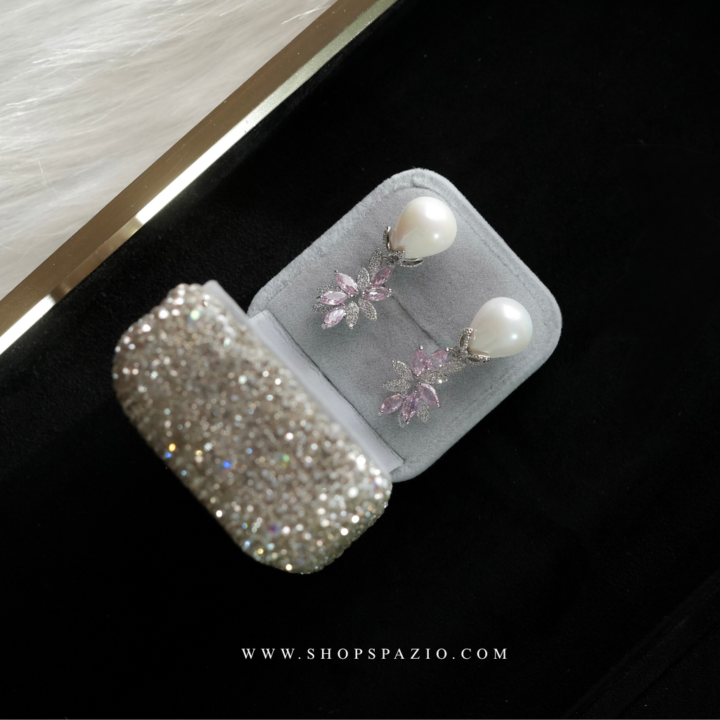 Pearl Raw Earrings