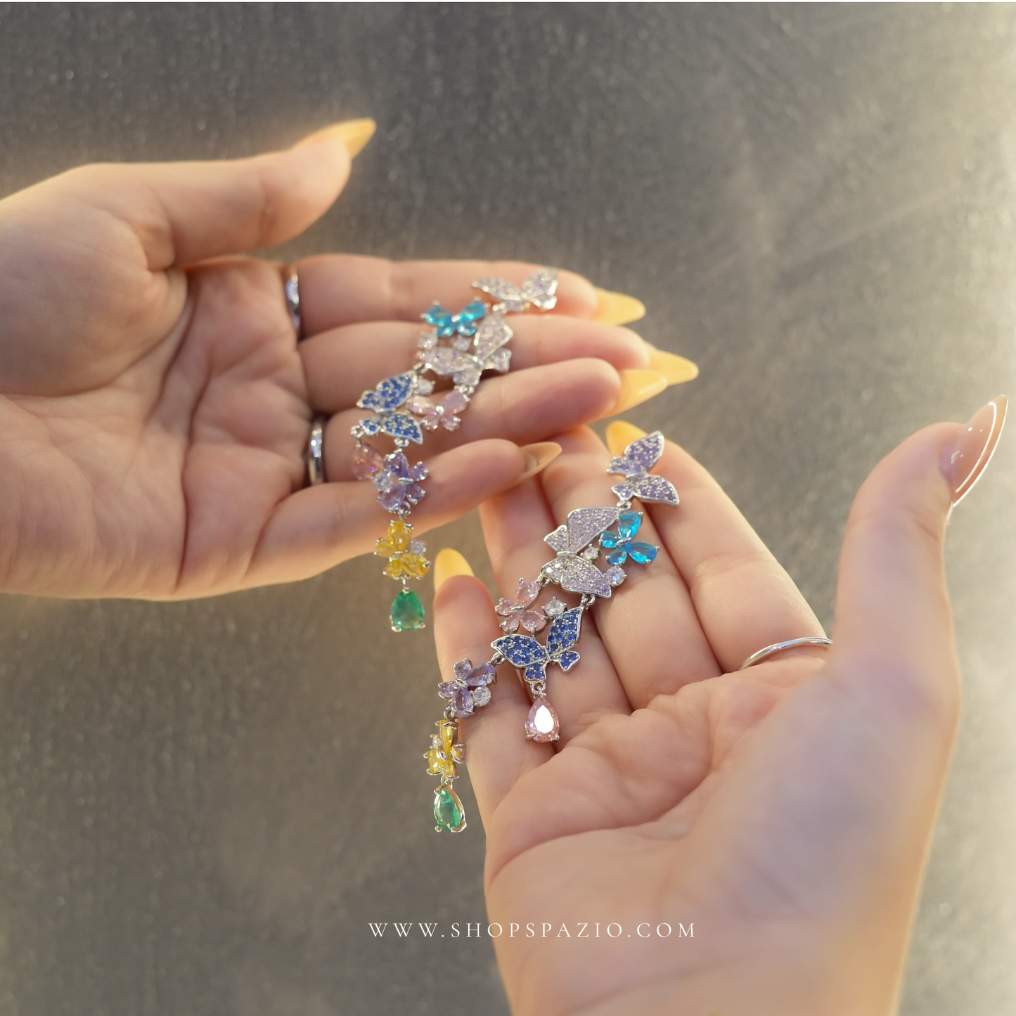 Whimsical Butterfly Drops - Multicolor