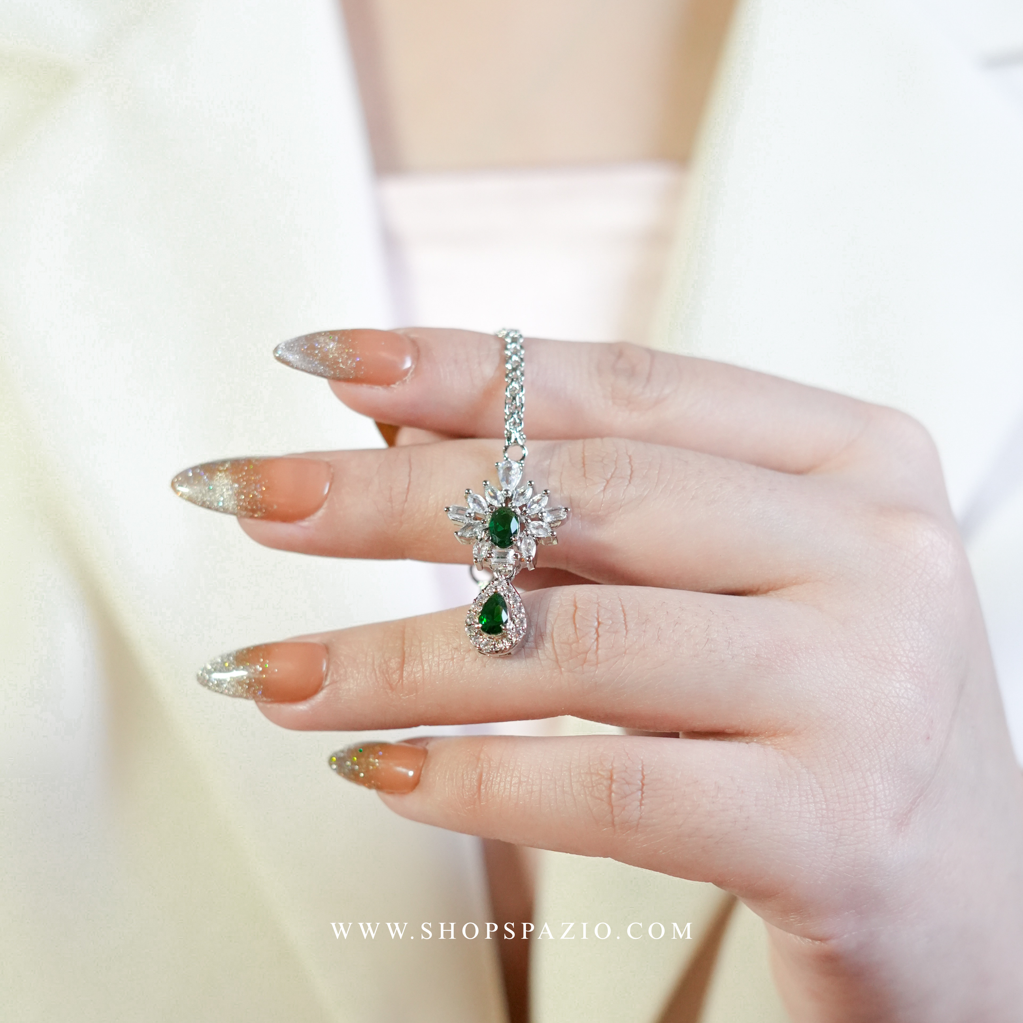 Stardust Necklace Set - Green