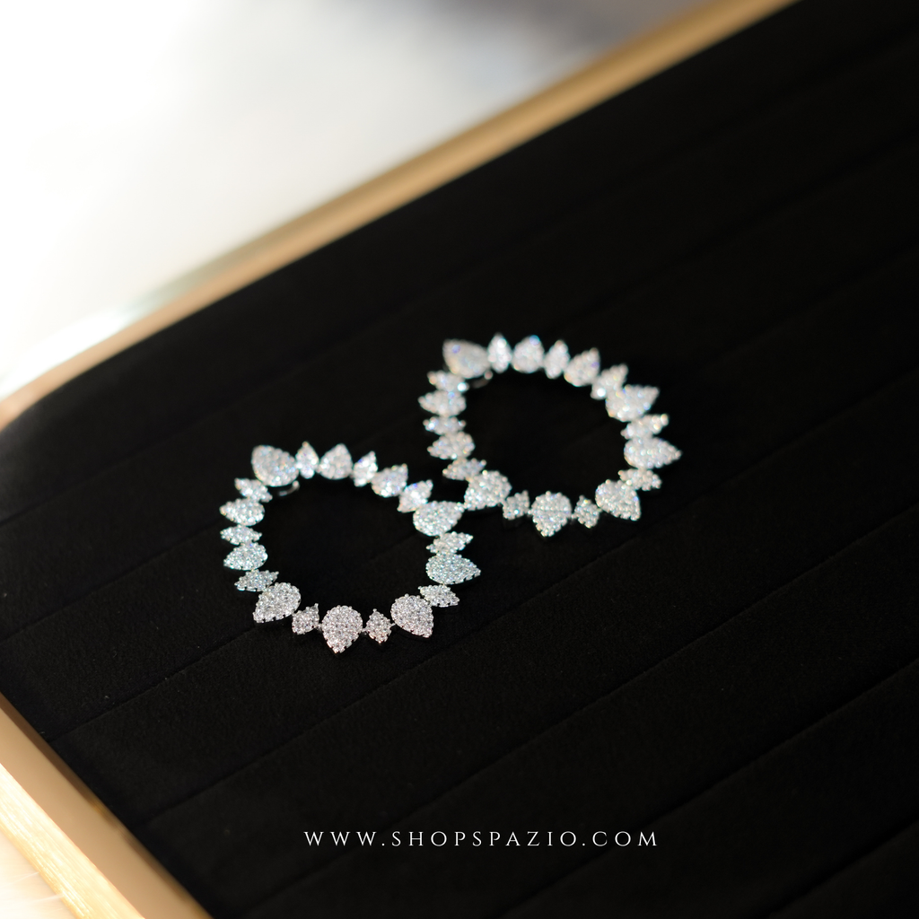 Luna Spark CZ Studs