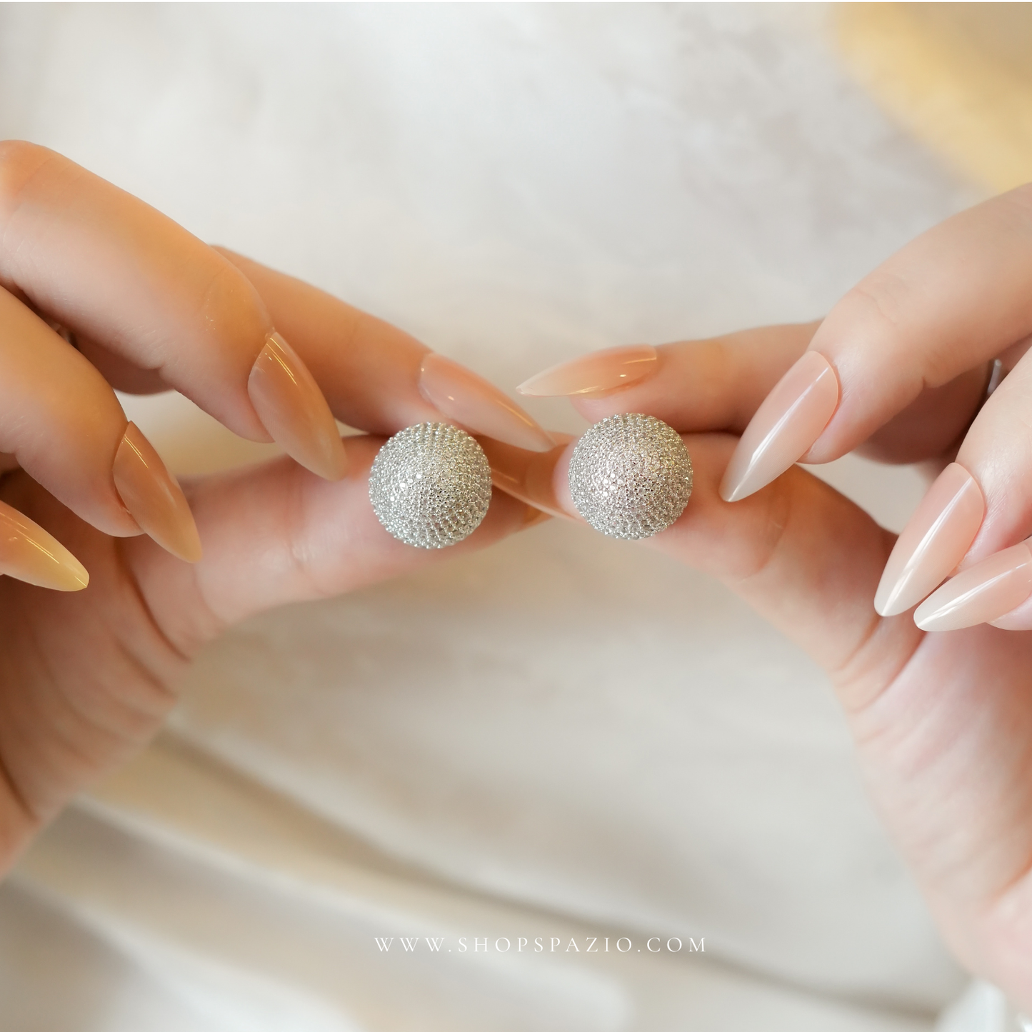 Luna CZ Studs