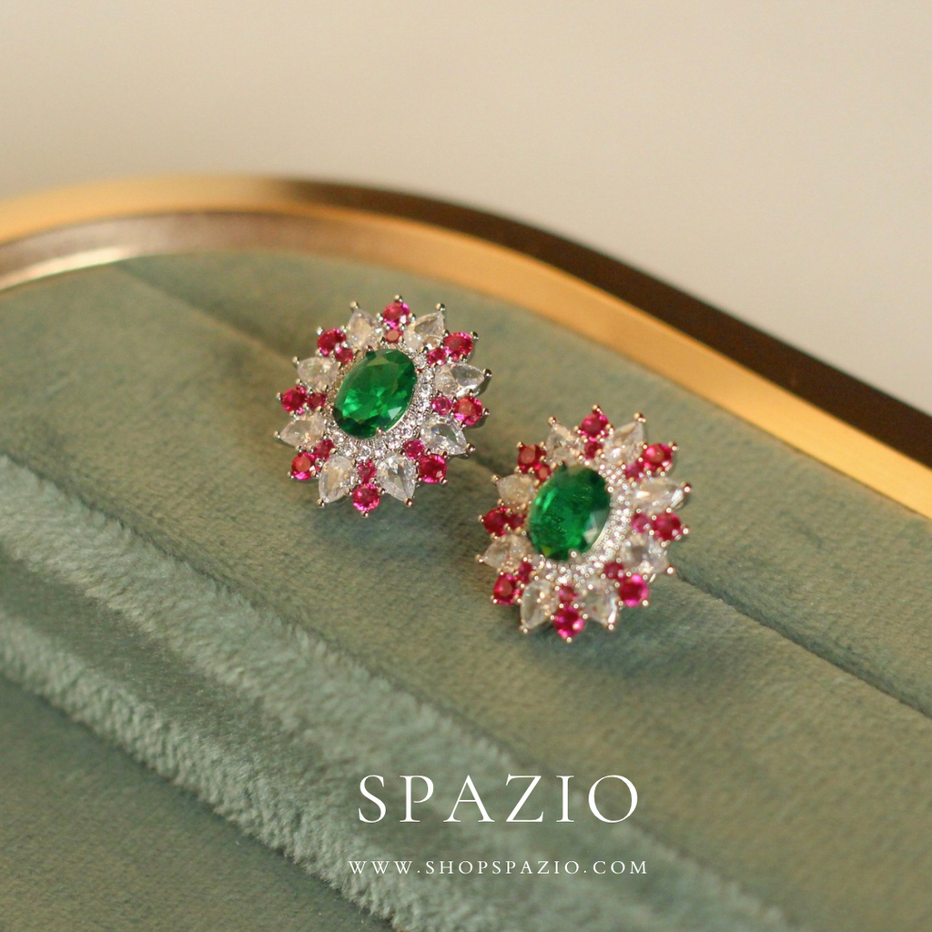 Floral Glow Earstuds