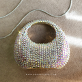 Crystal Halo Bag -  Gold