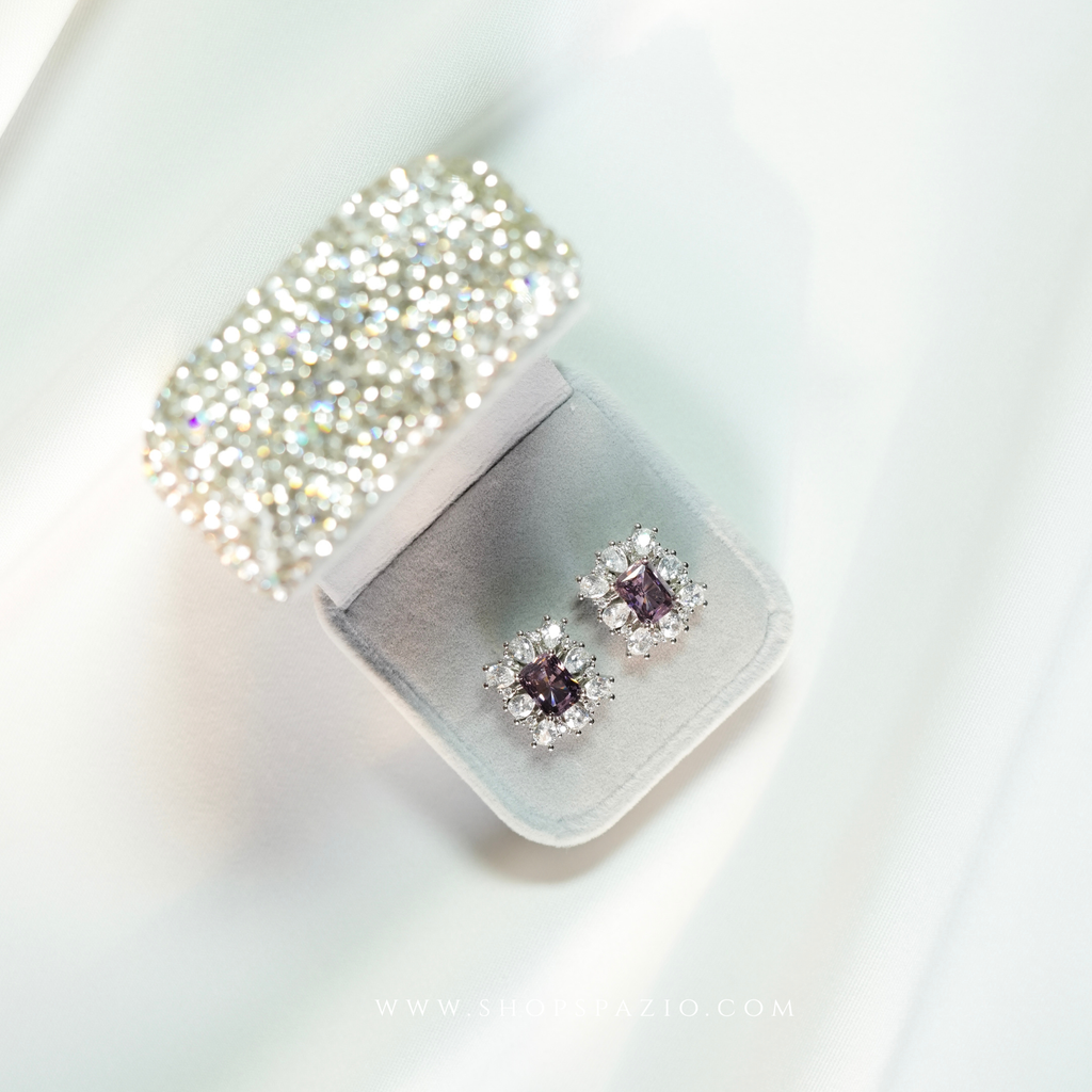 Purple Heritage Studs