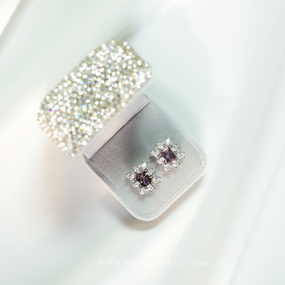 Purple Heritage Studs