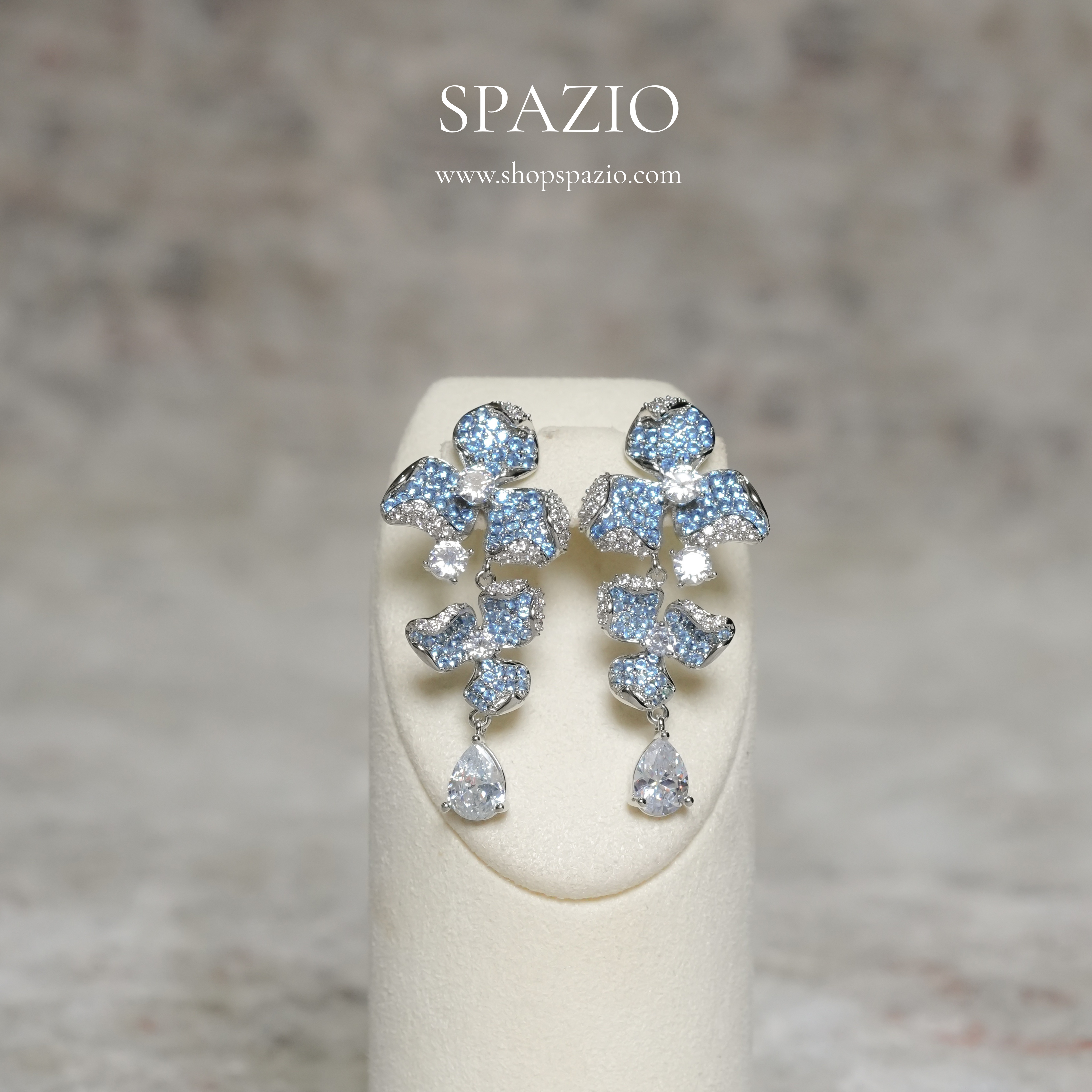 Bluebell Spark Earrings