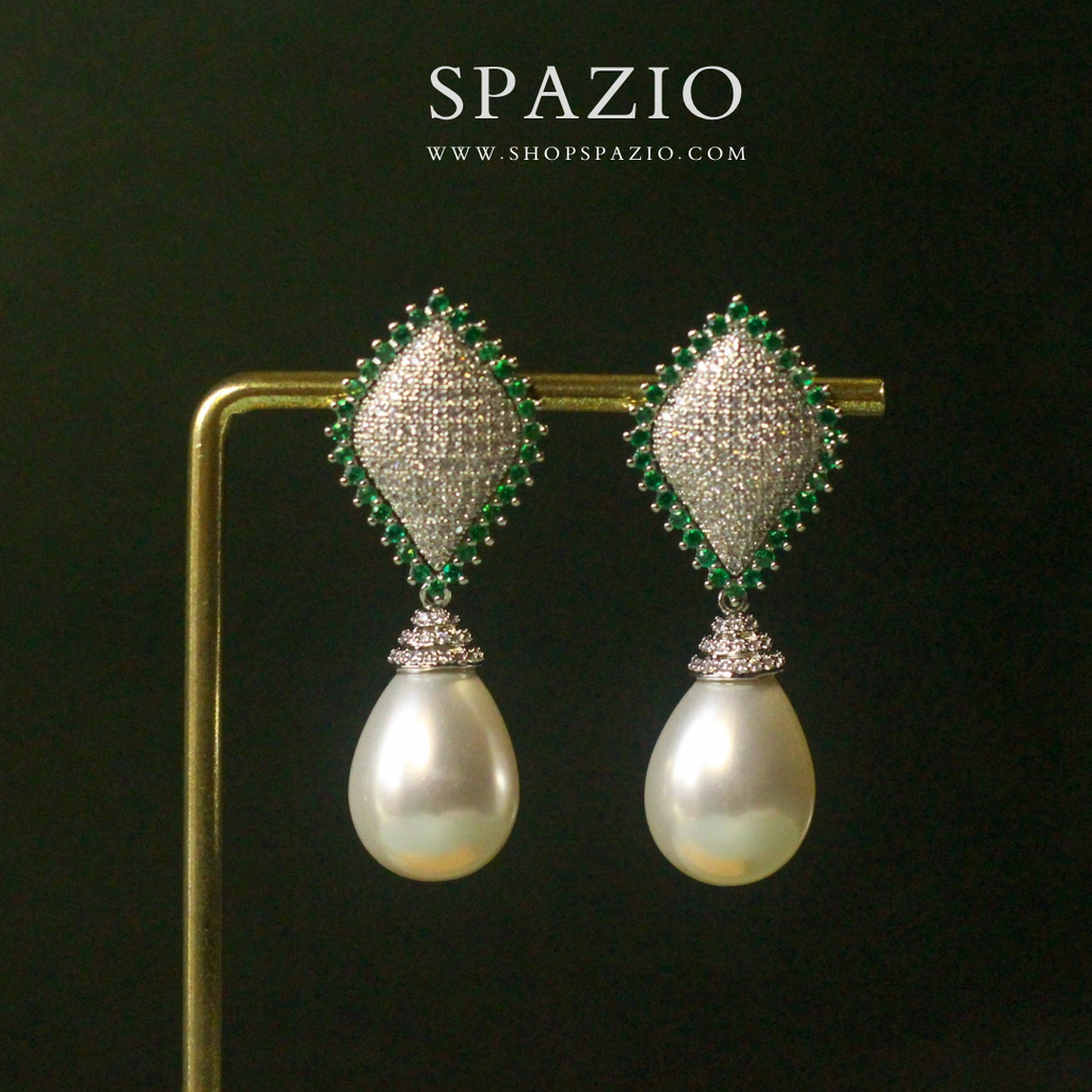 Emerald Mist Earrings