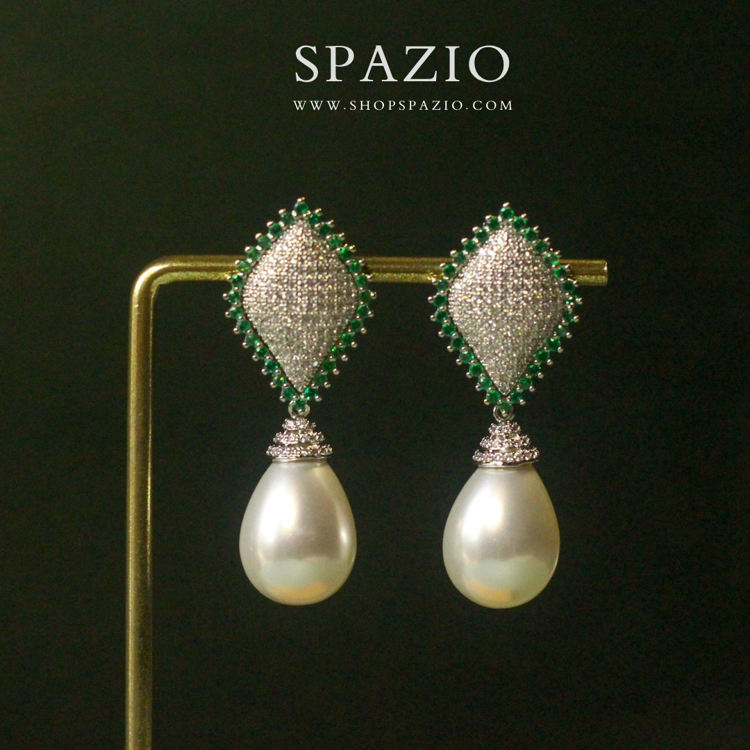 Emerald Mist Earrings