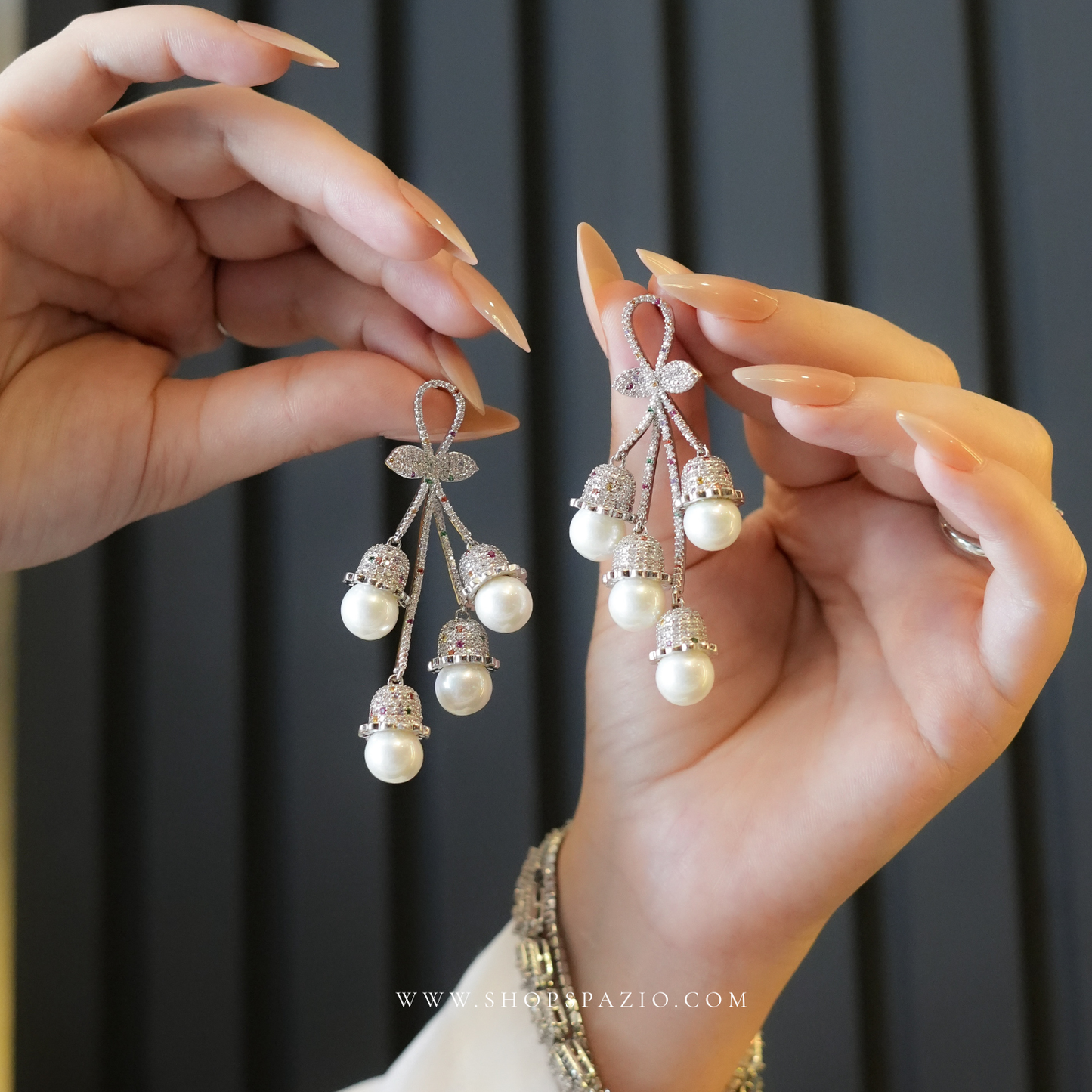 Pearl Tassel Earrings