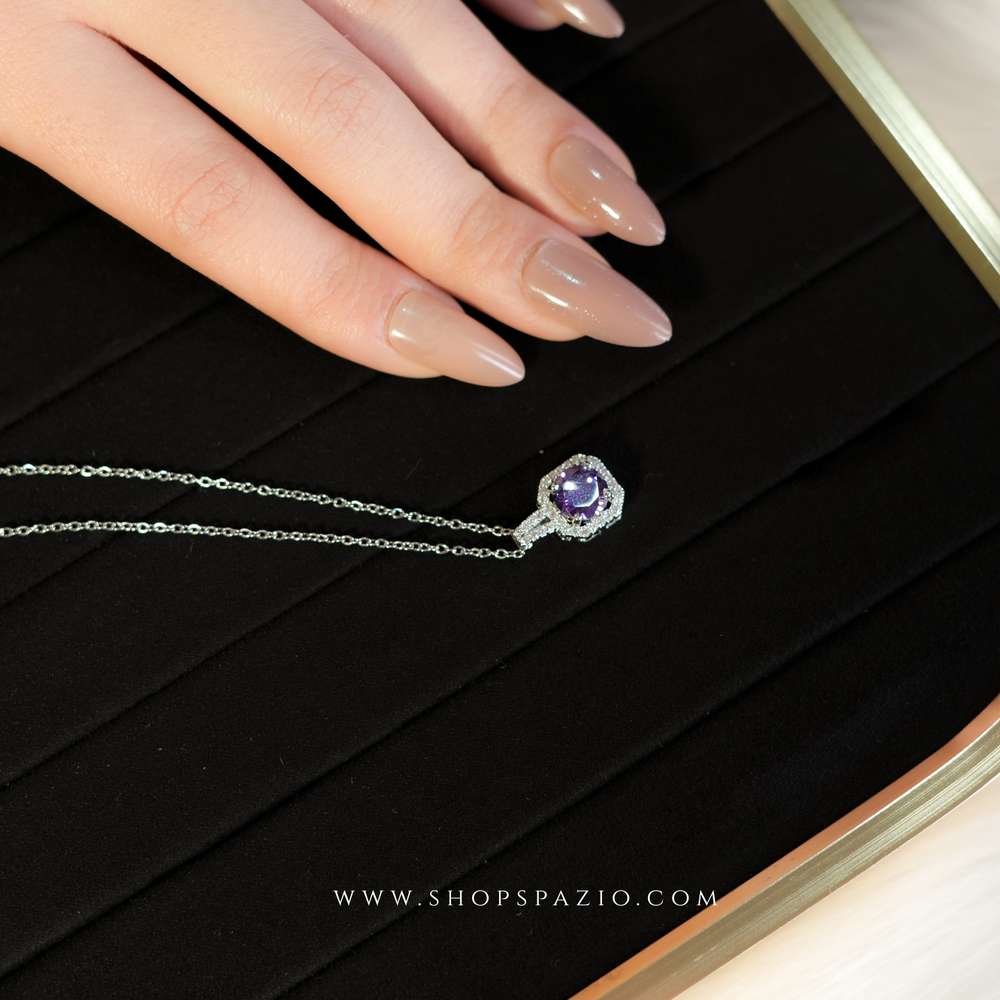 Whisper Pendant - Purple