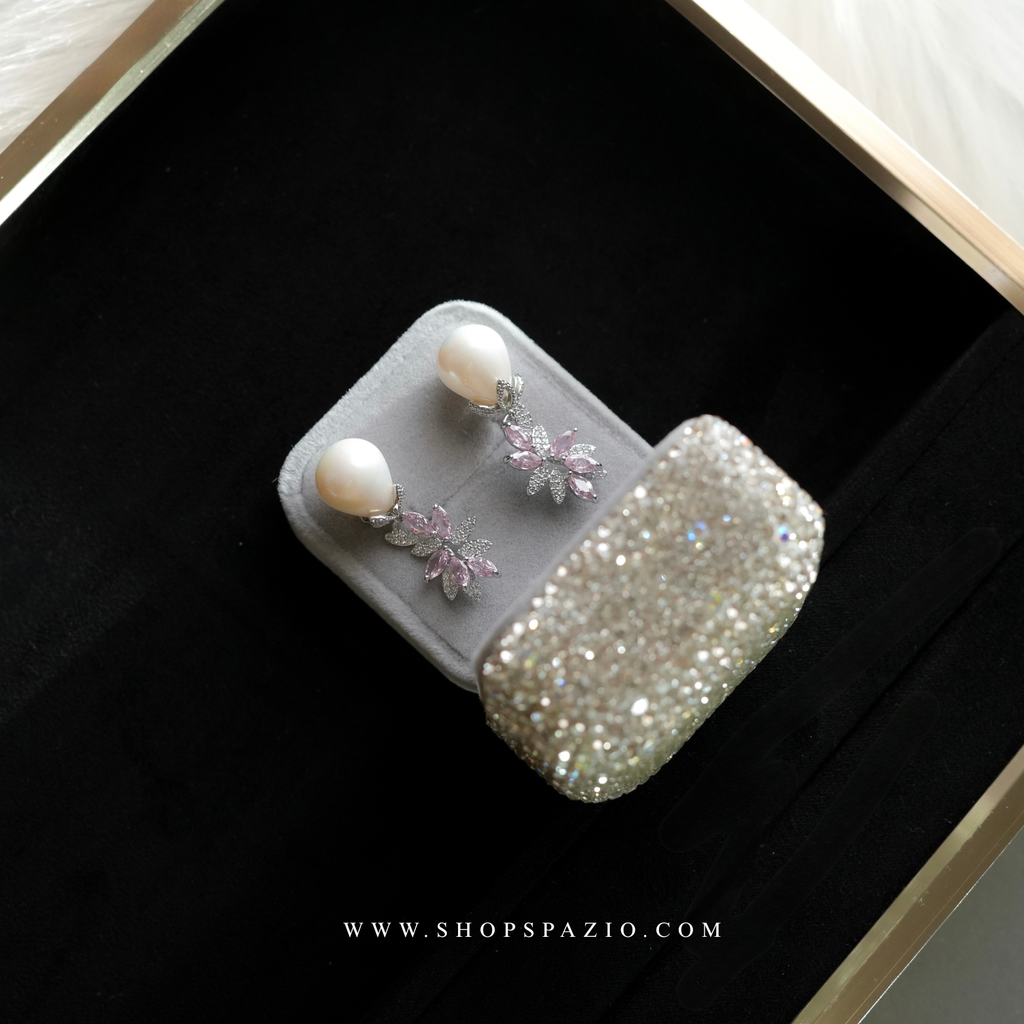 Pearl Raw Earrings