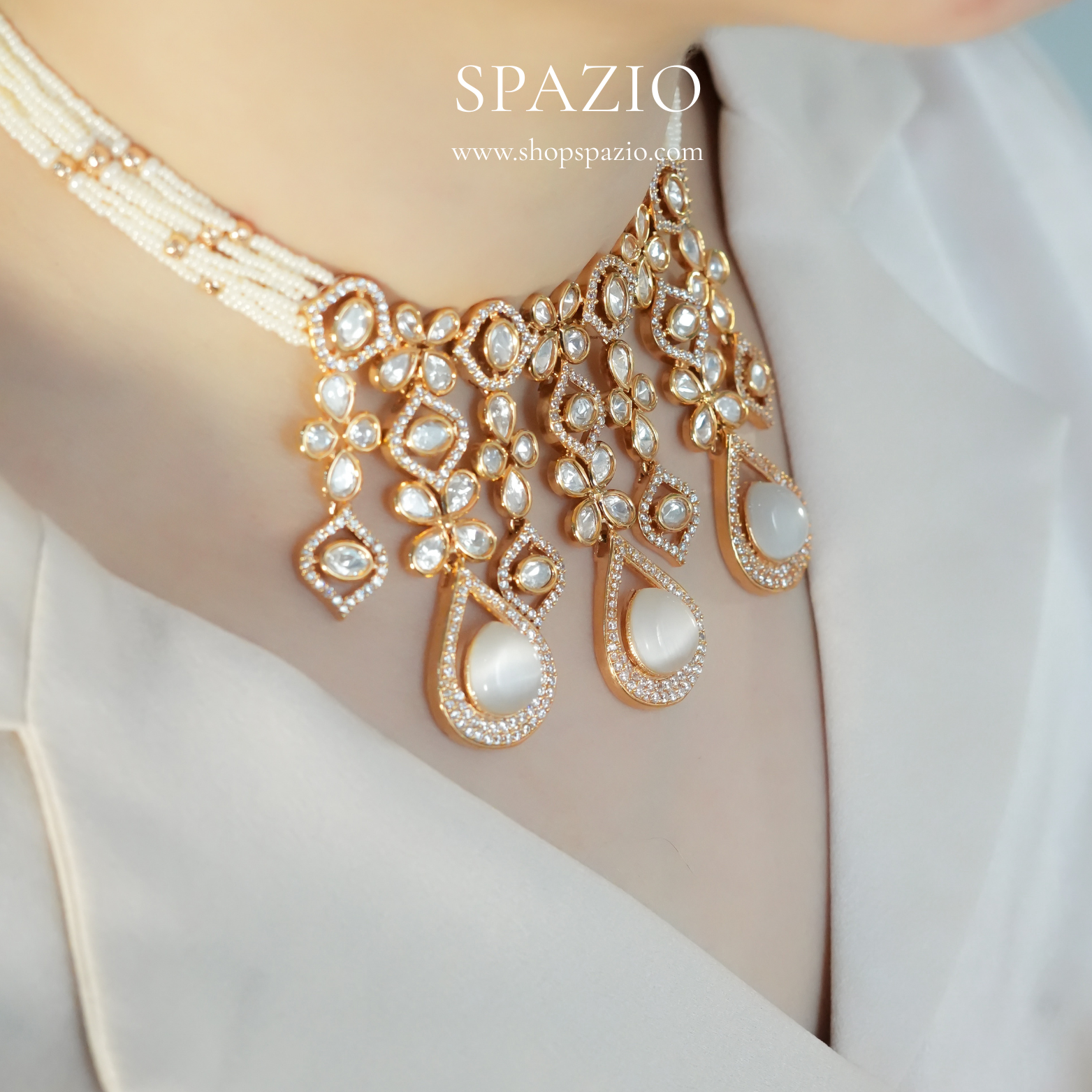 Noor Royale Kundan Choker Set