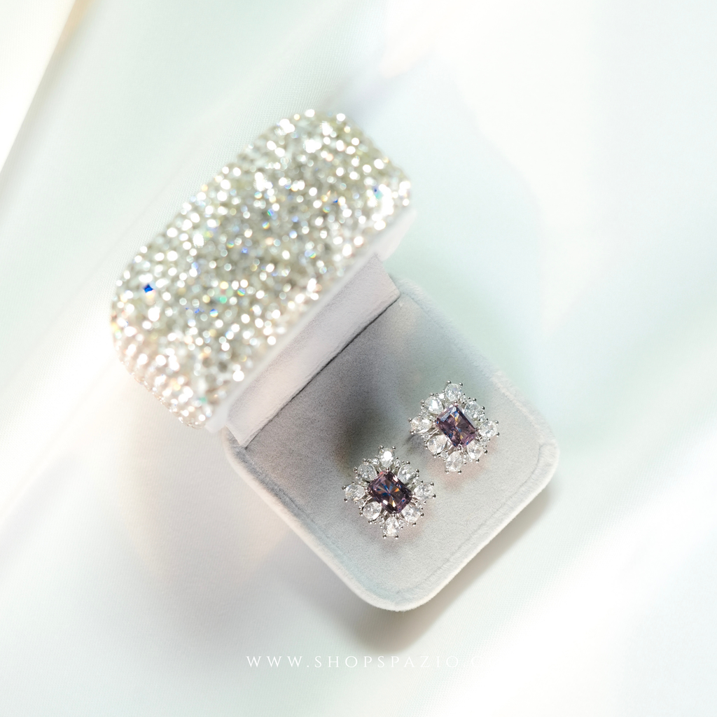 Purple Heritage Studs