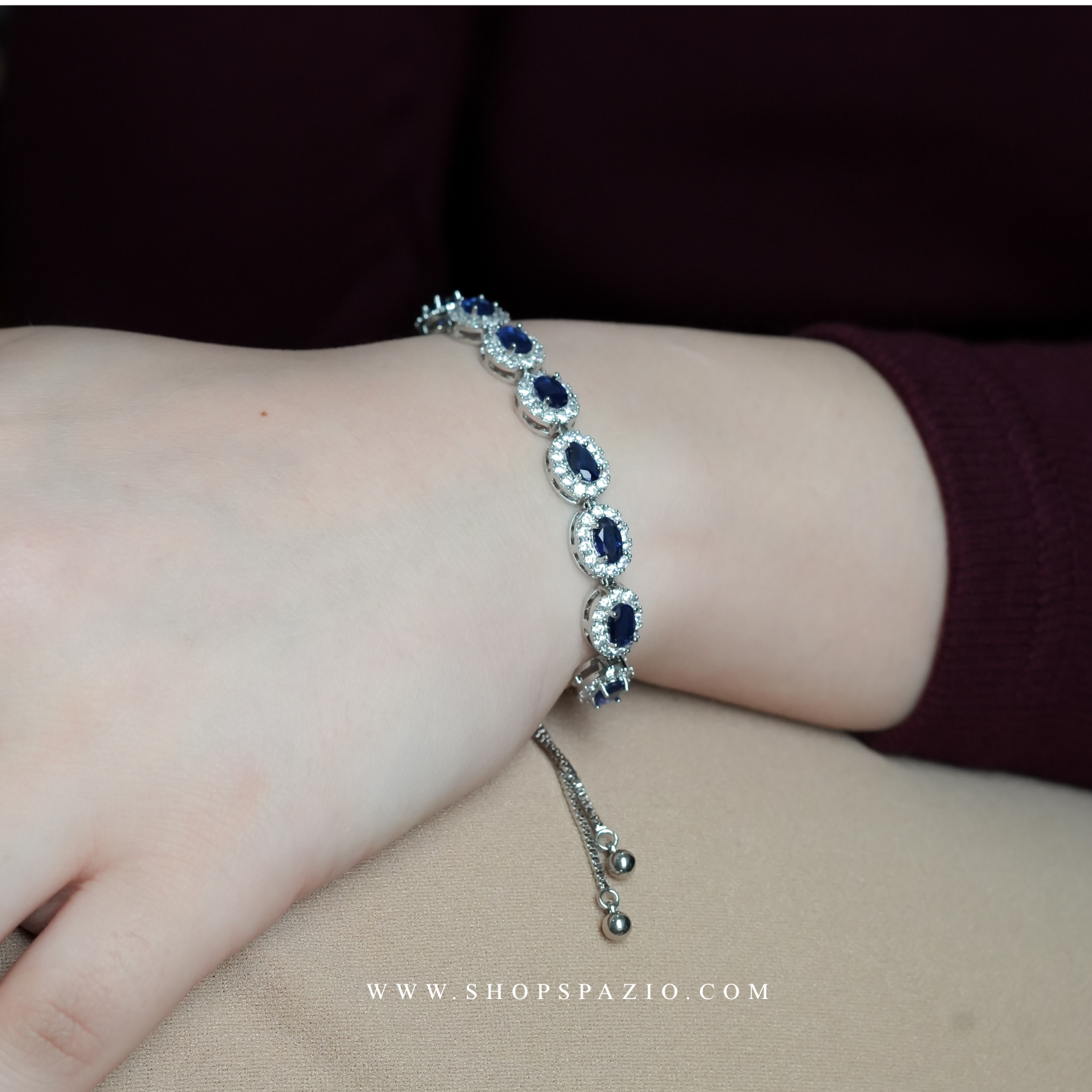 Lumea Bracelet Adjustable - Blue