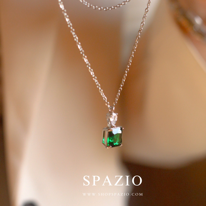 CZ Green Luminous Pendant