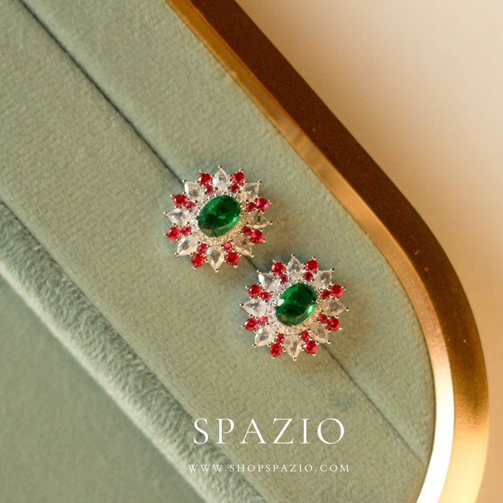 Floral Glow Earstuds