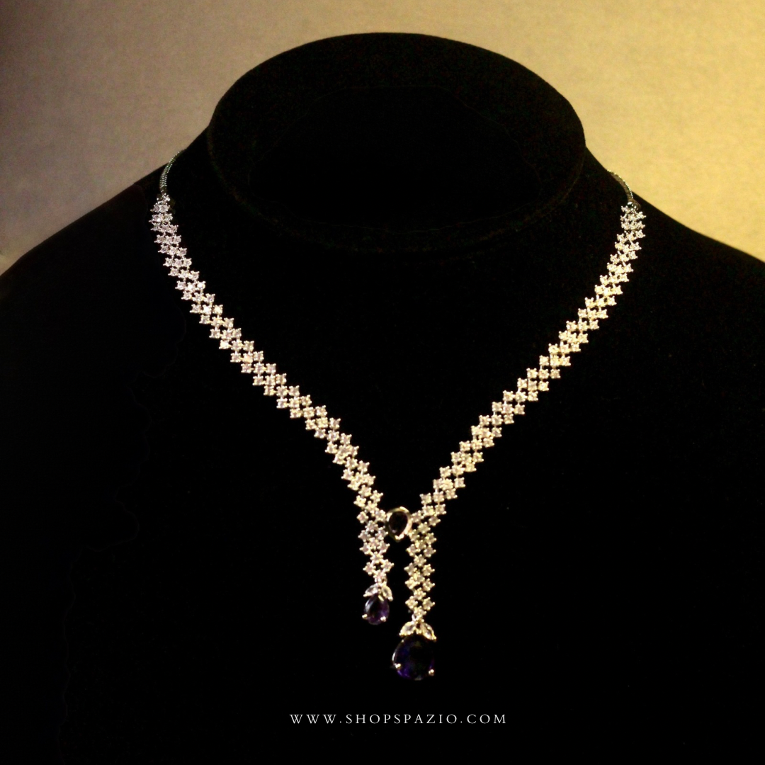 CZ Zariya Necklace Set