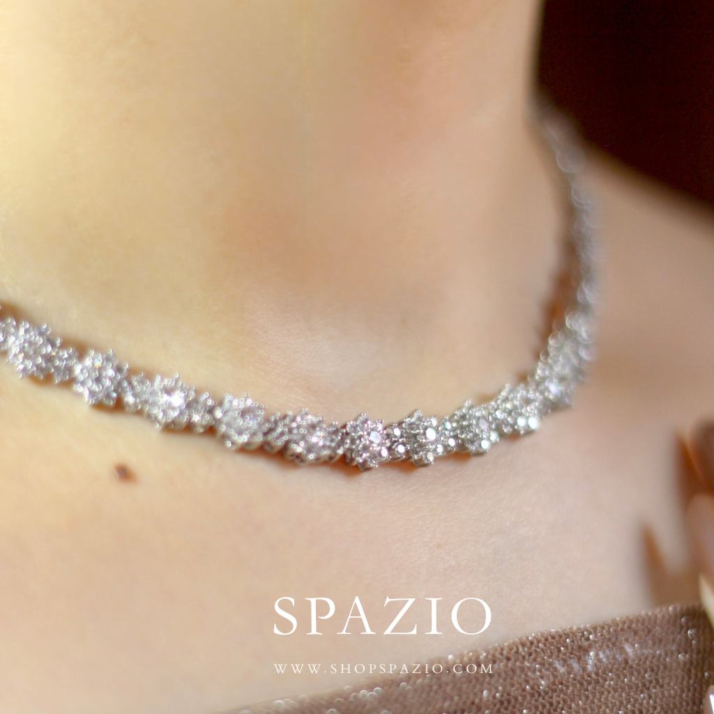 Frosted Grace  Necklace