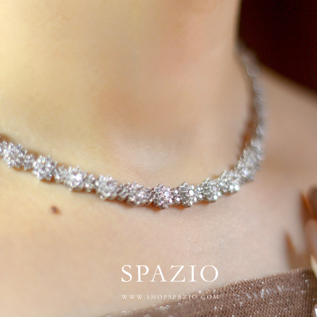 Frosted Grace  Necklace Set