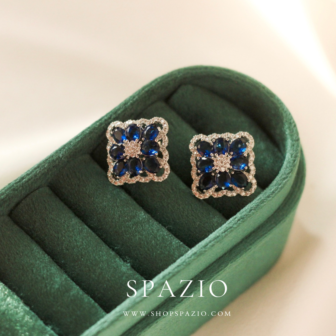 Blue Glow Earrings
