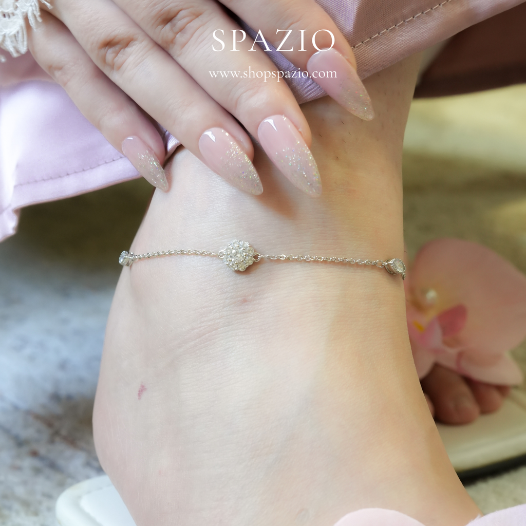 Celeste Heart Anklet