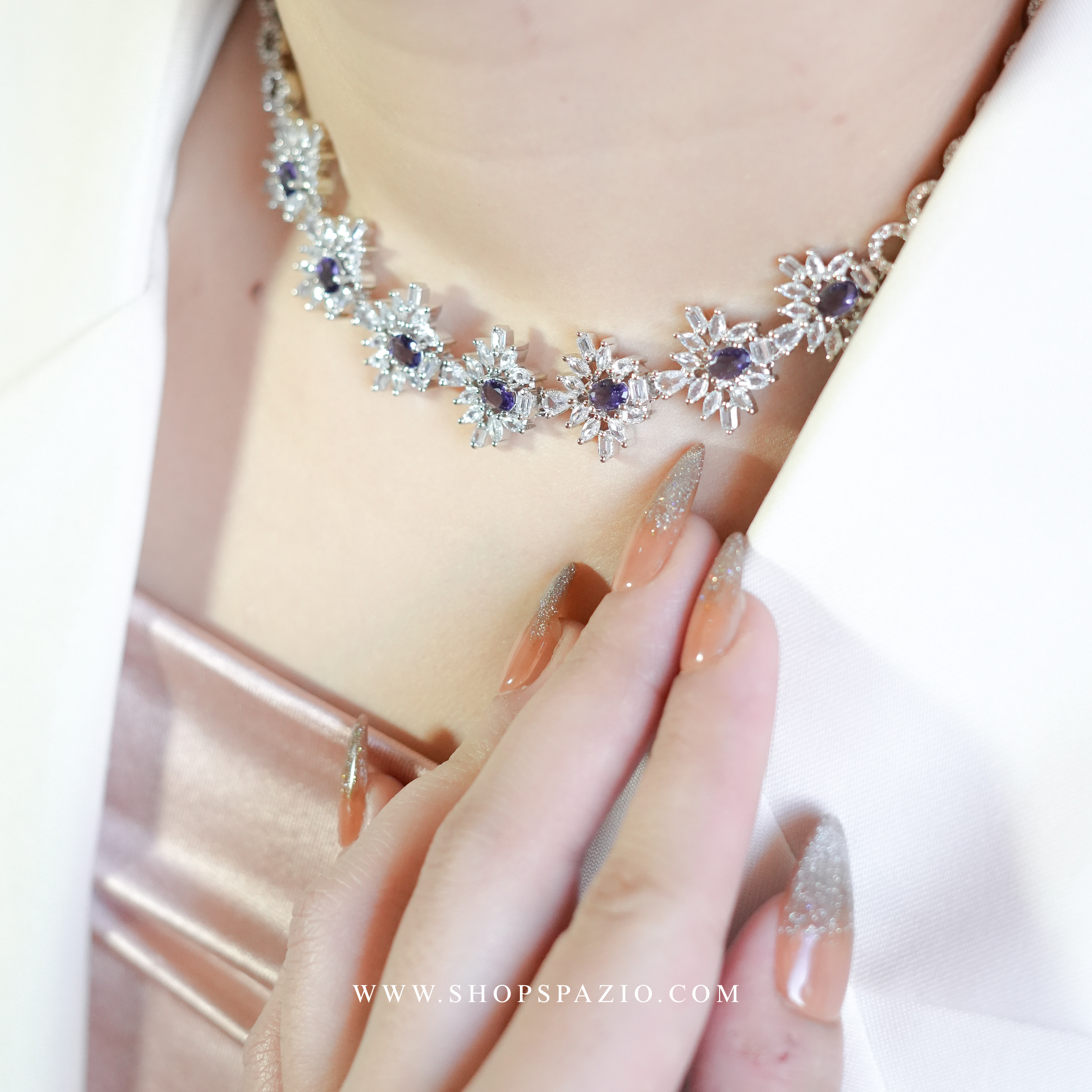 Stardust Necklace Set - Purple