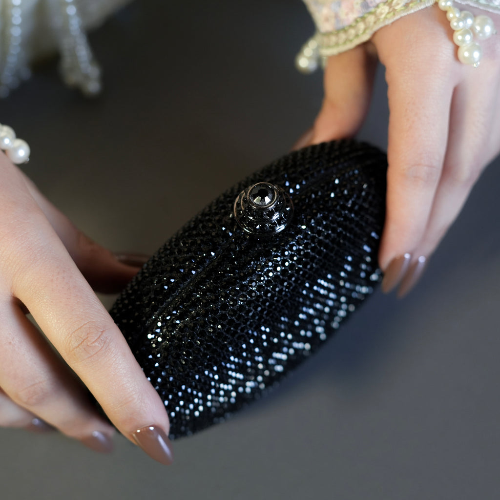 Cocktail Clutch - Black