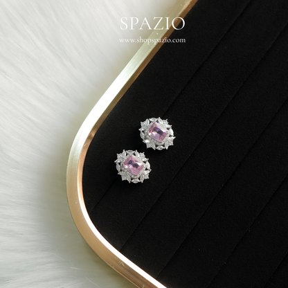 Heritage Ear Studs - Soft Pink