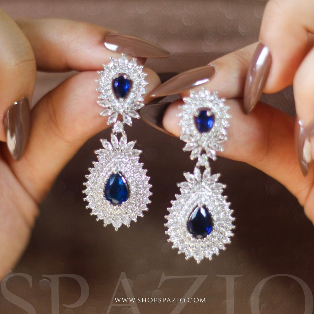 Royal CZ Earrings