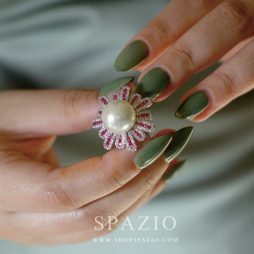 CZ Bloom Ring
