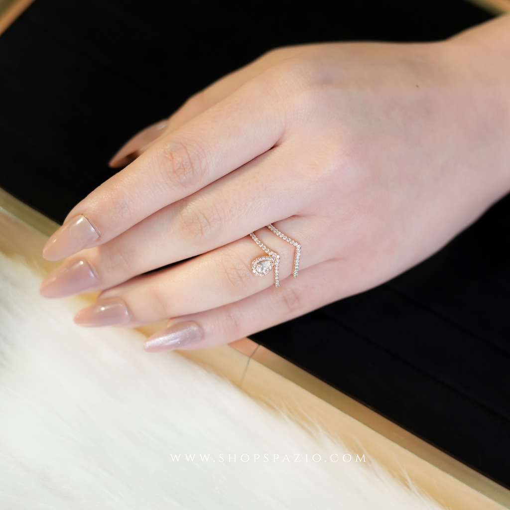 Aurielle Duo Ring Set