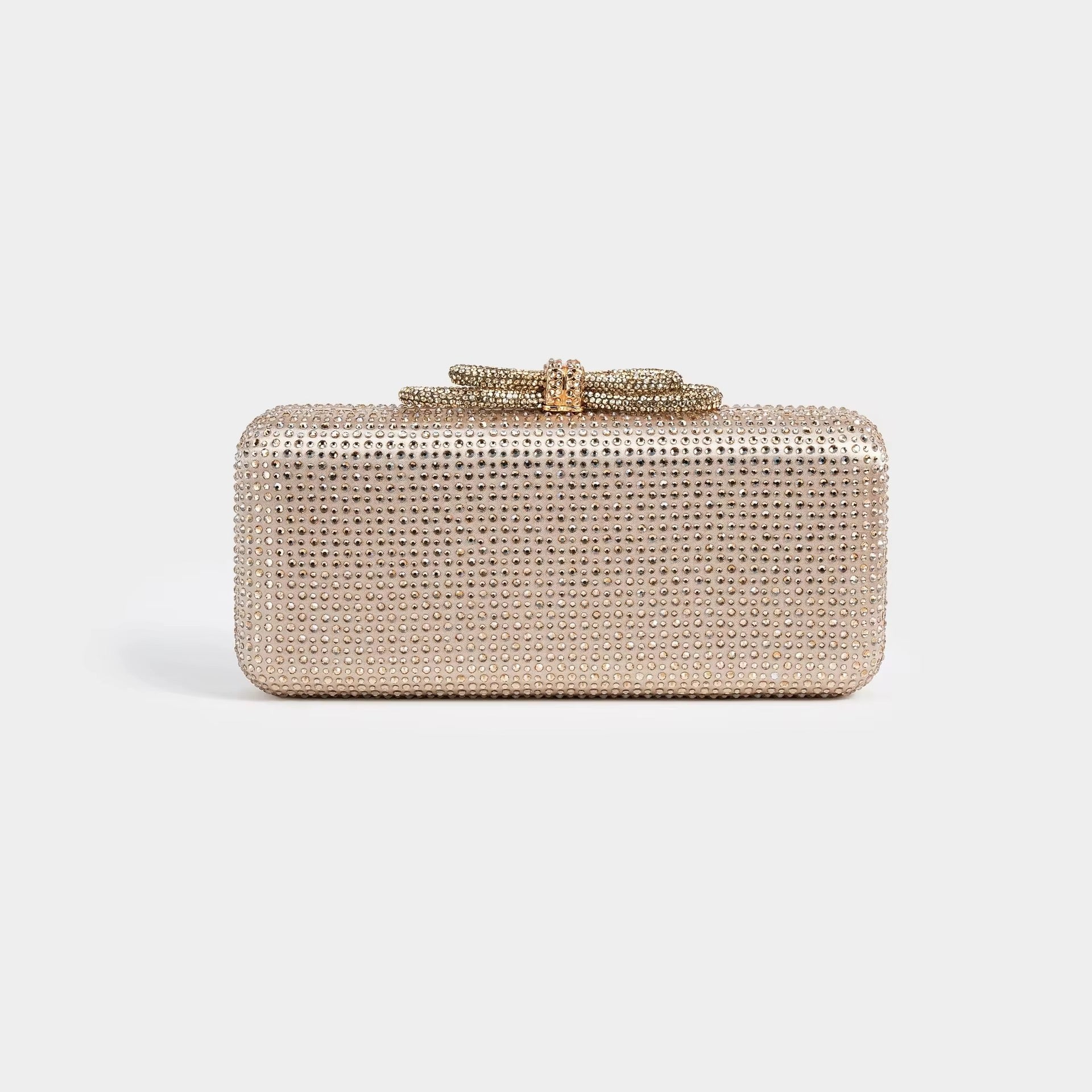 Royale Bow Clutch - Gold