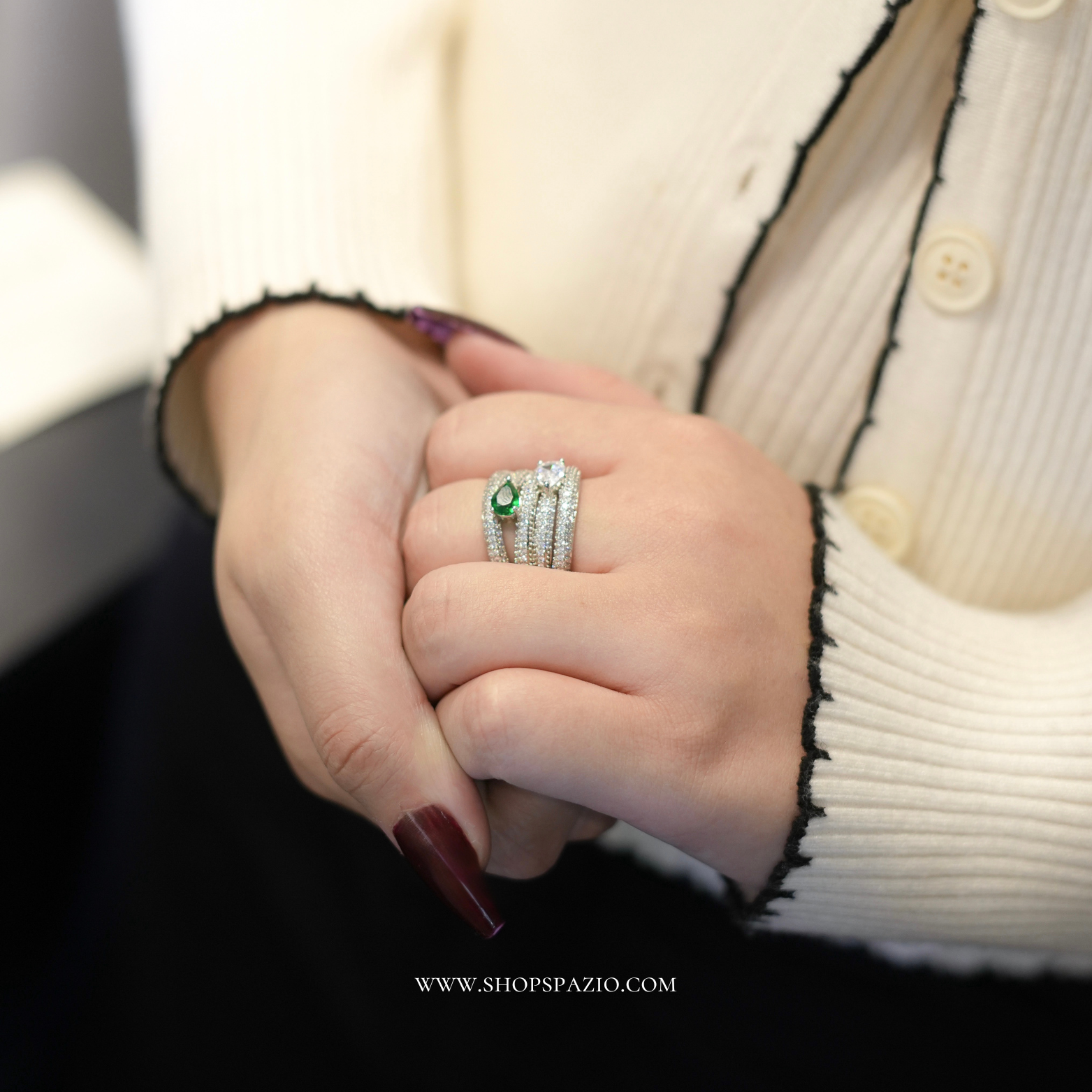 Verde Band Ring