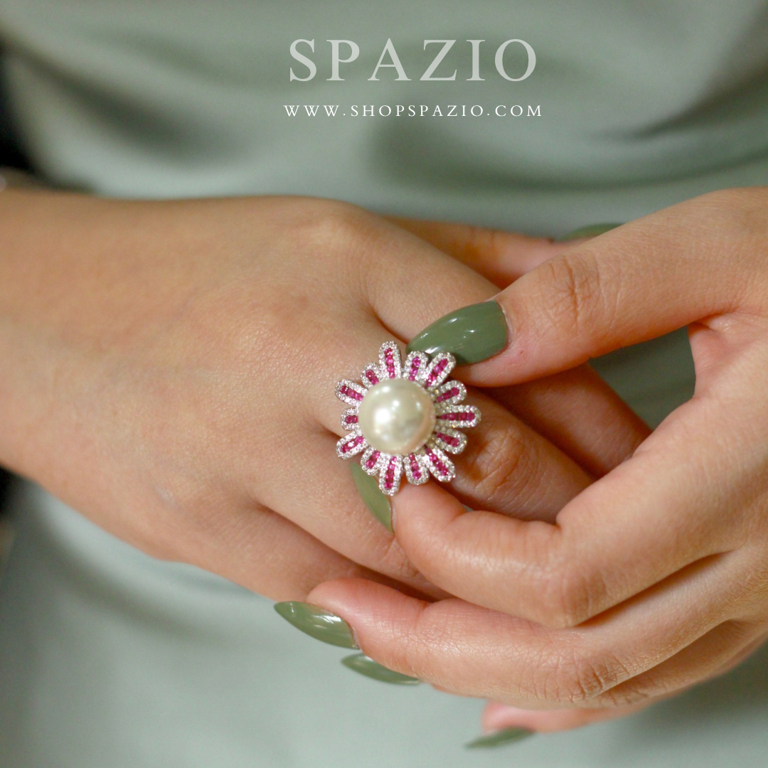 CZ Bloom Ring