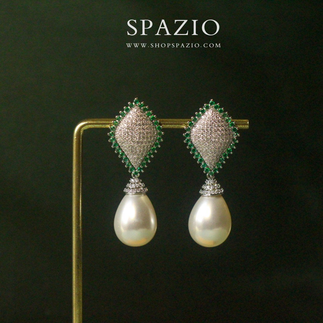 Emerald Mist Earrings