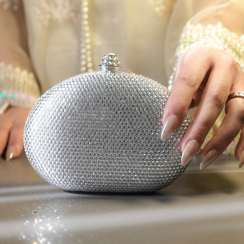Cocktail Clutch - Silver