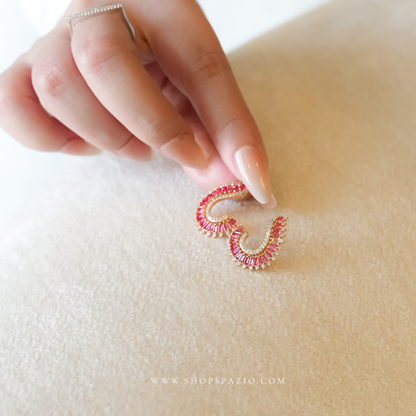 Blush Gold Studs